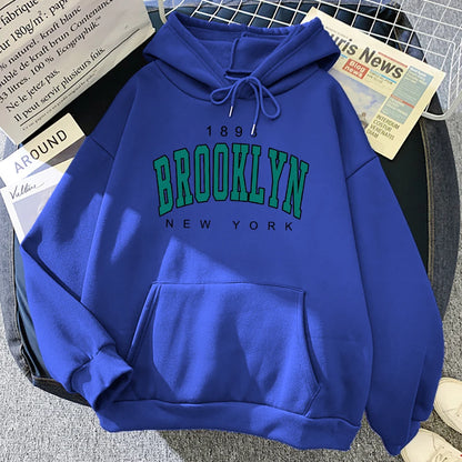 Brooklyn New York Damen Kapuzenpullover