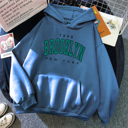 Brooklyn New York Damen Kapuzenpullover