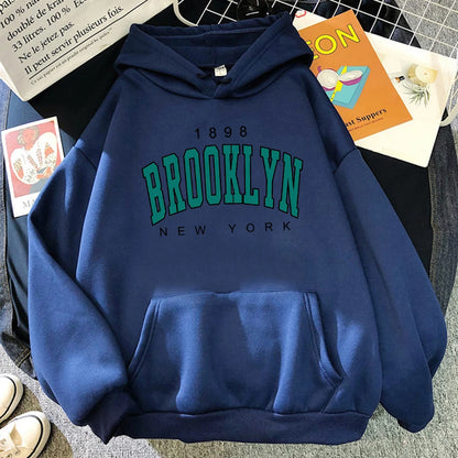 Brooklyn New York Damen Kapuzenpullover