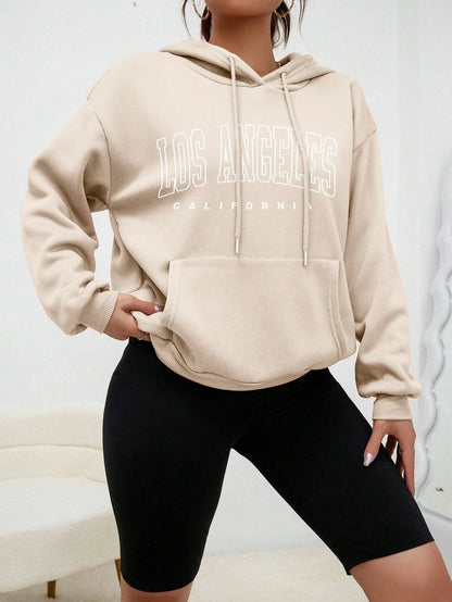 Los Angeles Woman Oversized Hoodie