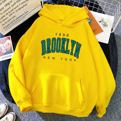 Brooklyn New York Damen Kapuzenpullover